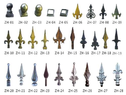 洛陽鐵藝-護(hù)欄花件